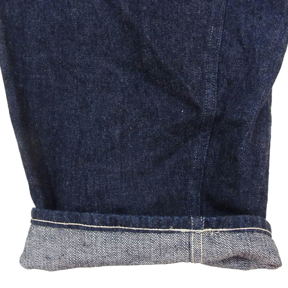 COMOLI コモリ 23AW Y03-03001 ベルテッド デニム パンツ インディゴブルー系 2【中古】
