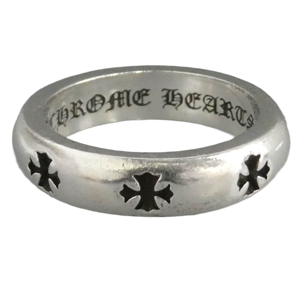CHROME HEARTS クロムハーツ（原本無） NEGATIVE CH PLUS ネガティブ CHプラス リング シルバー系 18号【中古】