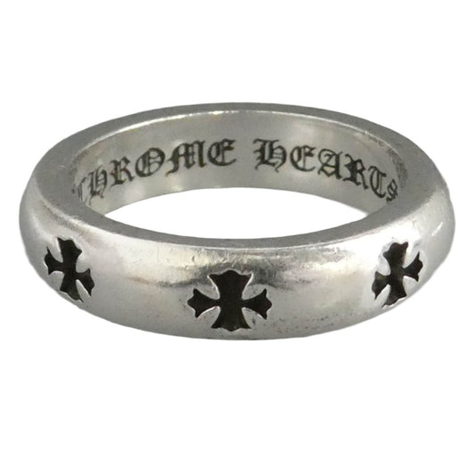 CHROME HEARTS クロムハーツ（原本無） NEGATIVE CH PLUS ネガティブ CHプラス リング シルバー系 18号【中古】