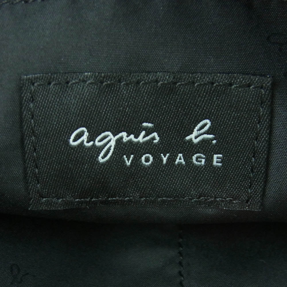 agnes b. アニエスベー ナイロン ショルダー バッグ 中国製 ダークネイビー系【中古】