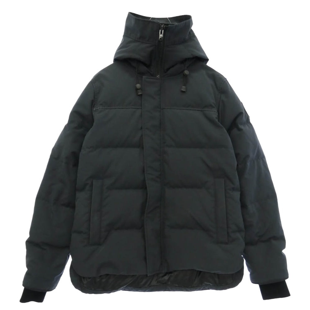 CANADA GOOSE カナダグース 3804MB BLACK LABEL MACMILLAN PARKA ブラックレーベル マクミラン パーカ ダウン ジャケット ネイビー系 M【中古】