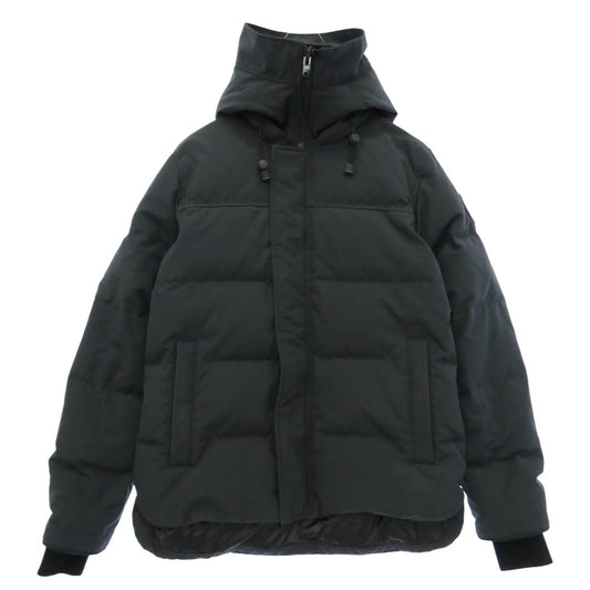 CANADA GOOSE カナダグース 3804MB BLACK LABEL MACMILLAN PARKA ブラックレーベル マクミラン パーカ ダウン ジャケット ネイビー系 M【中古】