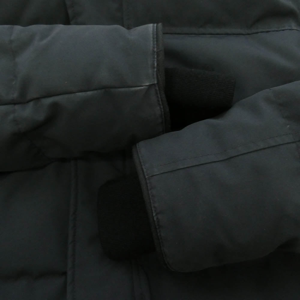 CANADA GOOSE カナダグース 3804MB BLACK LABEL MACMILLAN PARKA ブラックレーベル マクミラン パーカ ダウン ジャケット ネイビー系 M【中古】