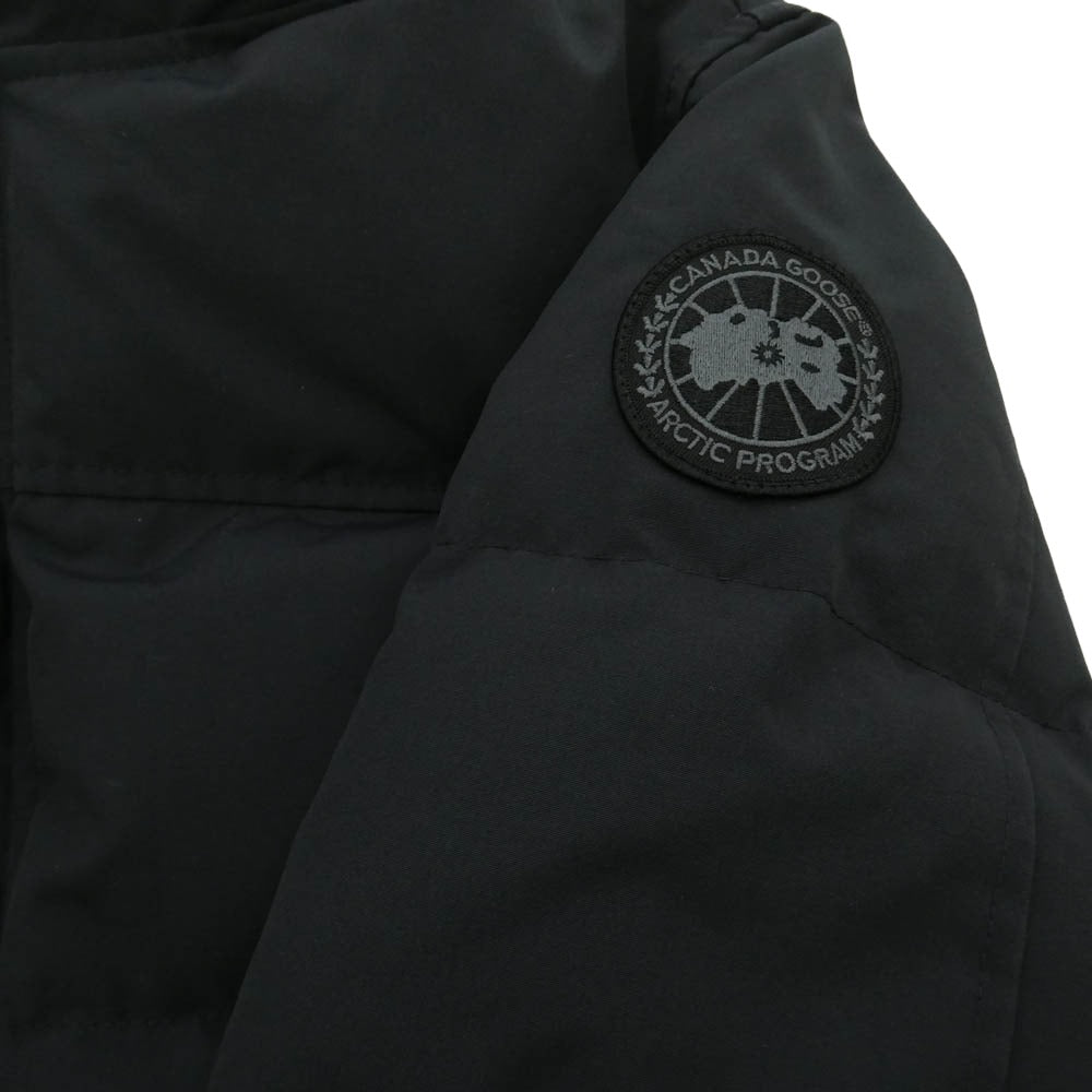 CANADA GOOSE カナダグース 3804MB BLACK LABEL MACMILLAN PARKA ブラックレーベル マクミラン パーカ ダウン ジャケット ネイビー系 M【中古】