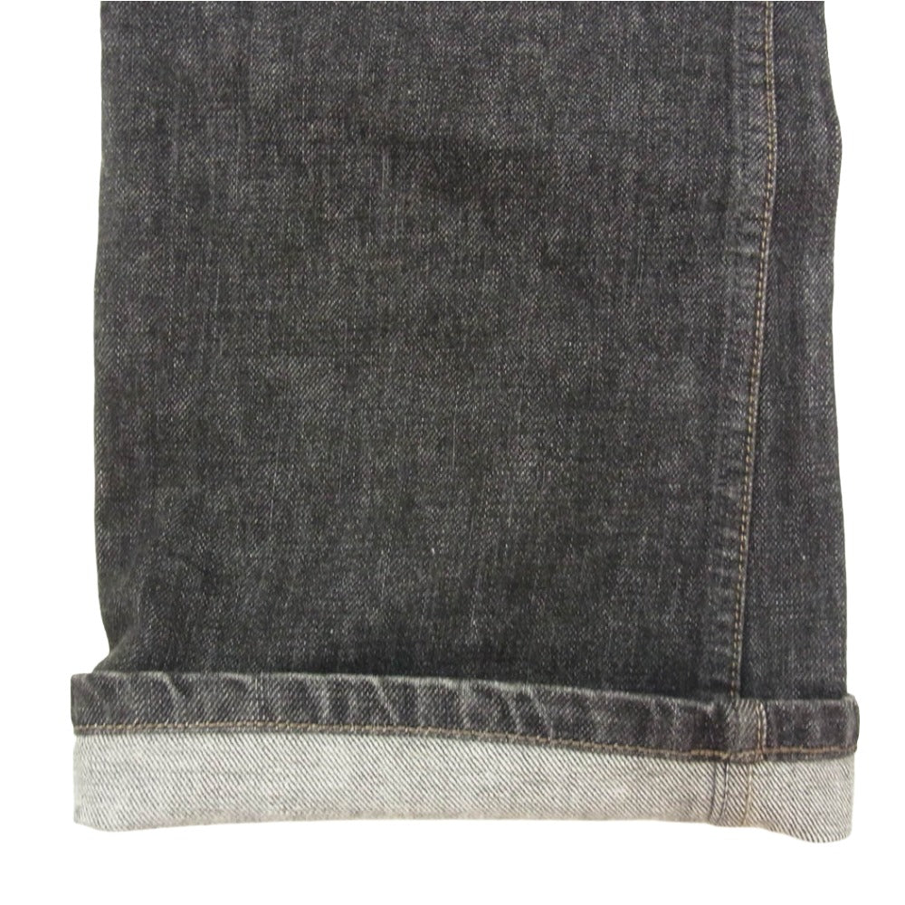 Levi's リーバイス ボタン裏HKQ8 517 ブラック ブーツカット デニムパンツ ブラック系 ３３【中古】