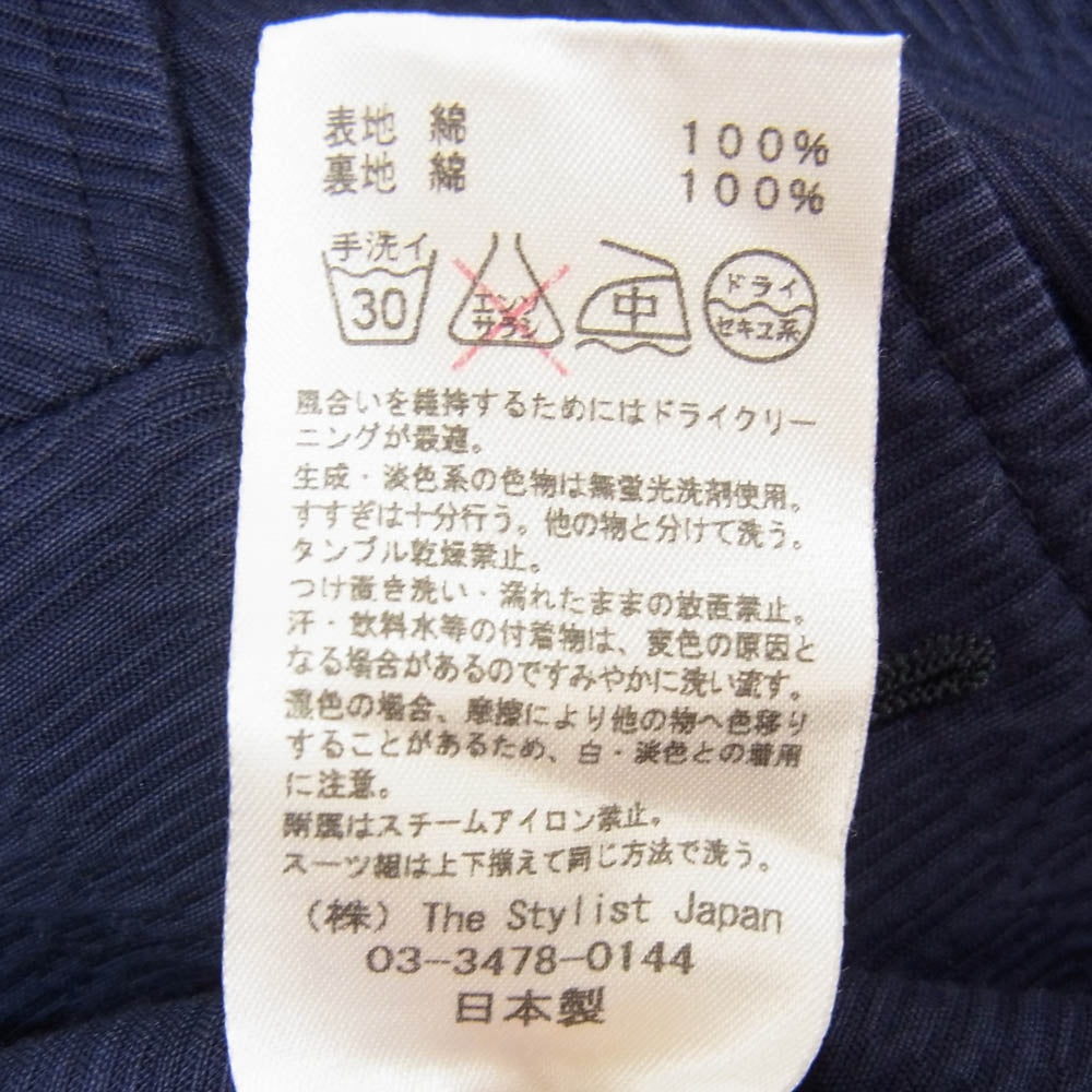 TENDERLOIN テンダーロイン The Stylist Japan ザスタイリストジャパン TSJJ-64903-05 The Stylist Japan ザスタイリストジャパン 2b テーラード ジャケット ネイビー系 L【中古】