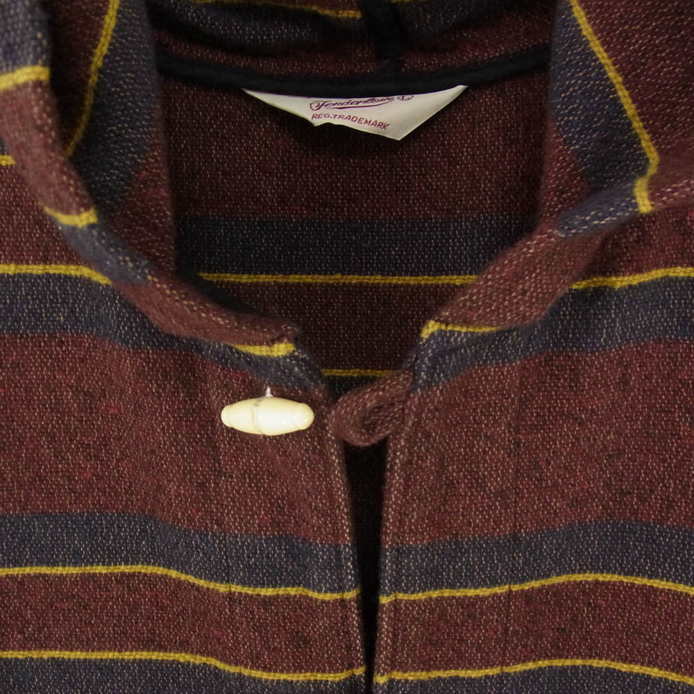 TENDERLOIN テンダーロイン T-BLANKET PARKA トグルボタン ブランケット パーカー ジャケット エンジ系 L【中古】