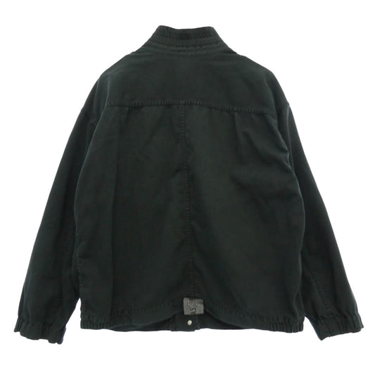 TENDERLOIN テンダーロイン 23ss T-PIQUE ピケ スタンドカラー ジャケット ブラック系 XL【中古】