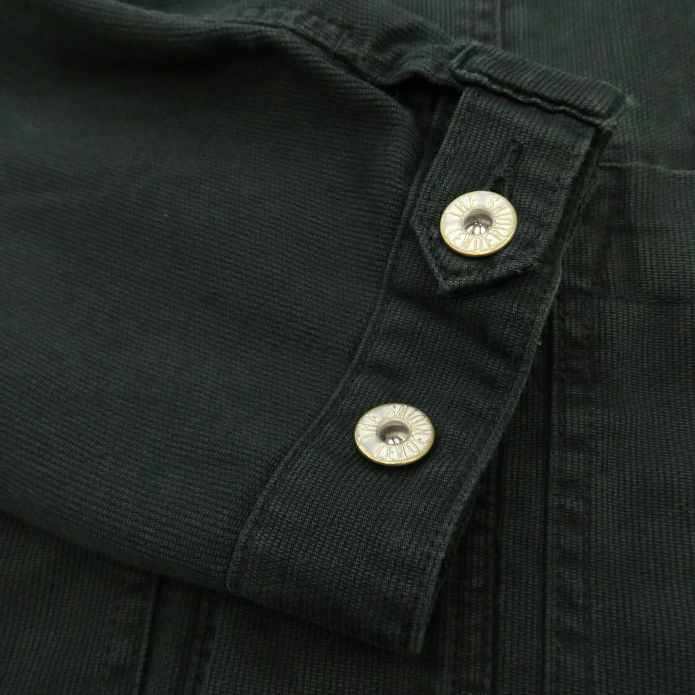 TENDERLOIN テンダーロイン 23ss T-PIQUE ピケ スタンドカラー ジャケット ブラック系 XL【中古】