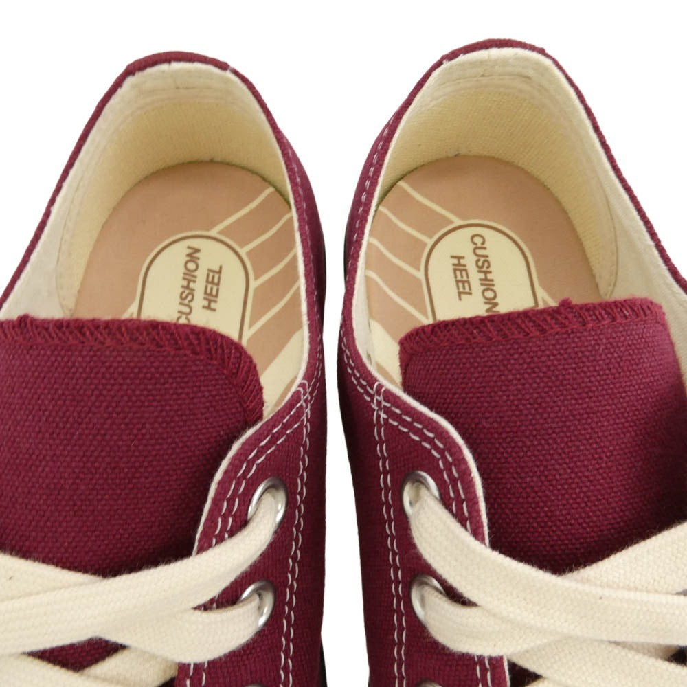 CONVERSE コンバース 1AD811 ADDICT アディクト CHUCK TAYLOR CANVAS OX チャックテイラー キャンバス オックス ローカット スニーカー エンジ系 ホワイト系 26.5cm【美品】【中古】