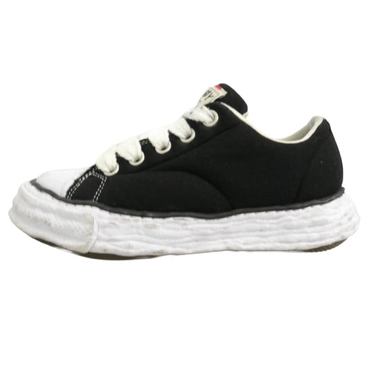Maison MIHARA YASUHIRO メゾンミハラヤスヒロ 25SS A14FW723 PETERSON23 OG Sole Padded Canvas Low-top Sneaker ピーターソン ソール パデッド キャンバス ロートップ スニーカー ブラック系【中古】
