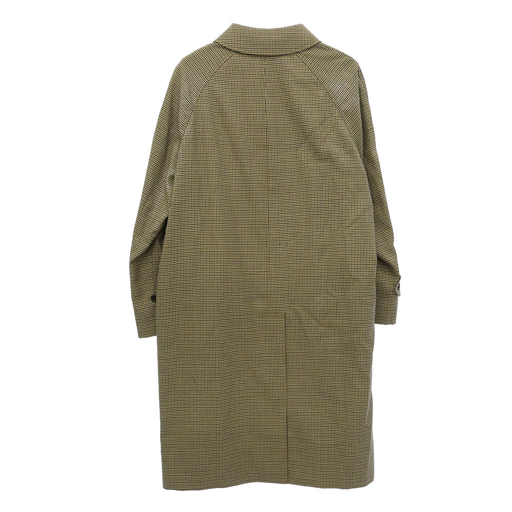 ジェイプレス　 COOASW0831 千鳥柄 ステンカラー ロング コート マルチカラー系 S【中古】