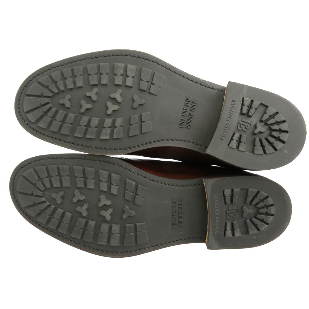 ブラザーブリッジ HENRY S009 VIN BRN CALF ヘンリー レザー ブーツ ブラウン系 9【美品】【中古】