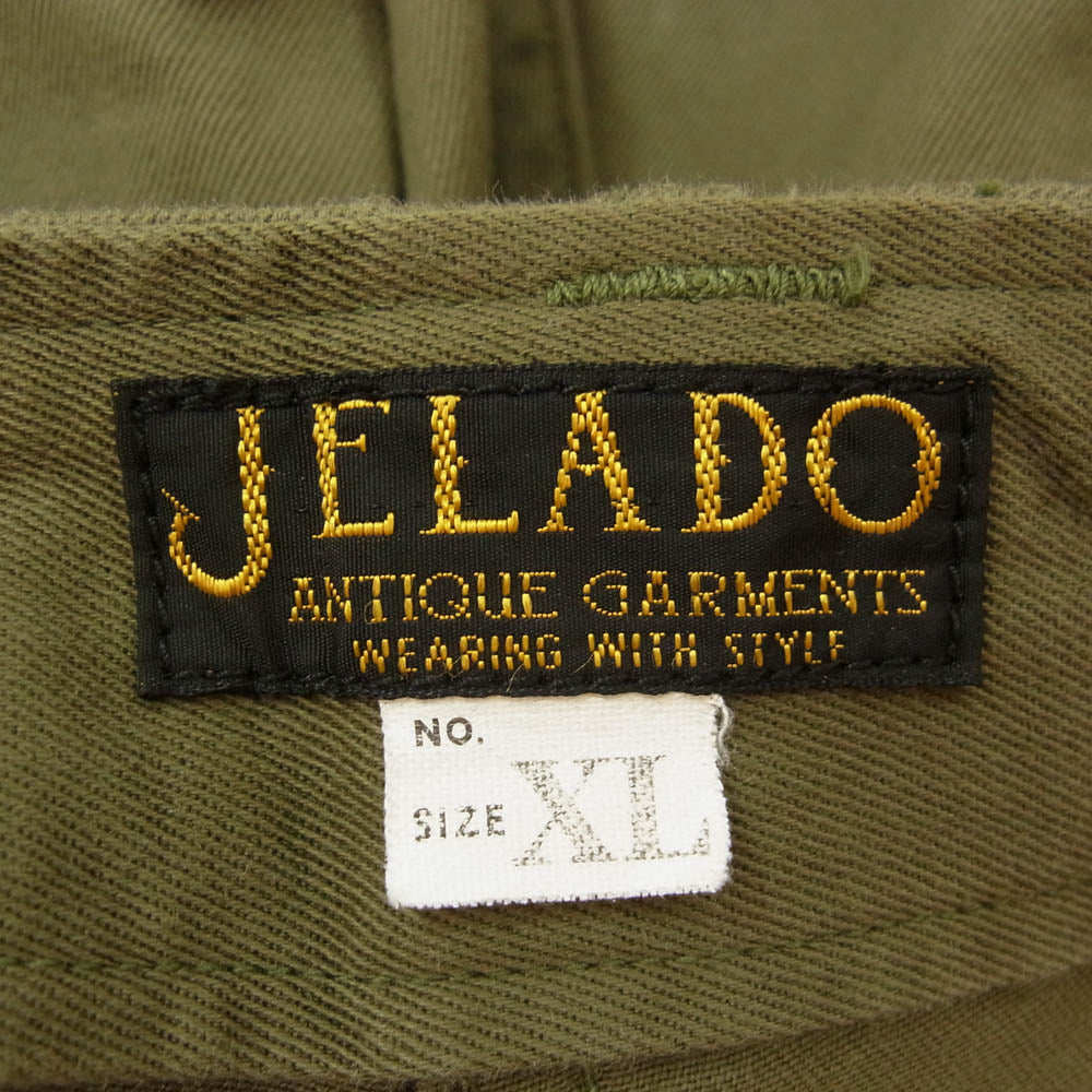 JELADO ジェラード AG94341A 41 Khaki Lastresort Chino Cloth ラストリゾート チノクロス トラウザース パンツ チノパンツ カーキ系 XL【新古品】【未使用】【中古】