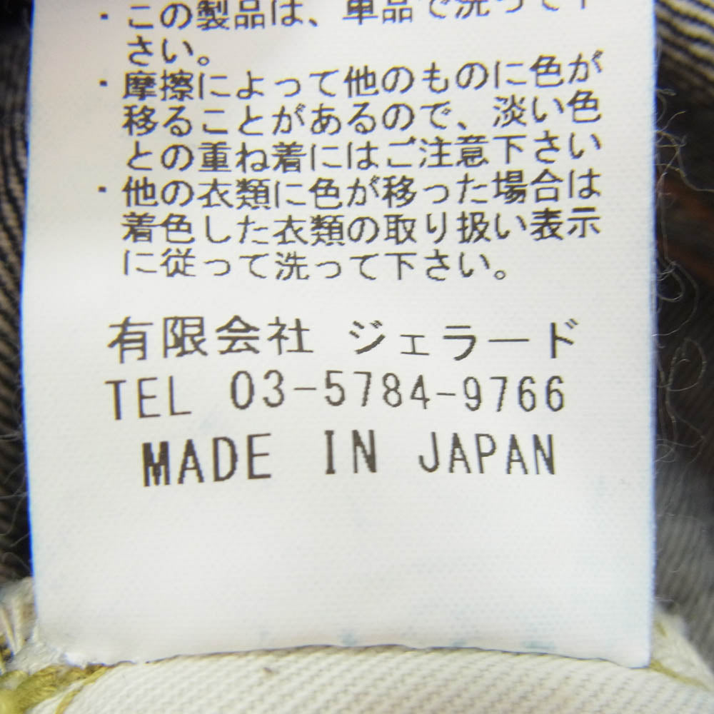 JELADO ジェラード JP94301E 301EXX Age of Longing Black tag 黒タグ デニム パンツ ジーンズ インディゴブルー系 36【新古品】【未使用】【中古】