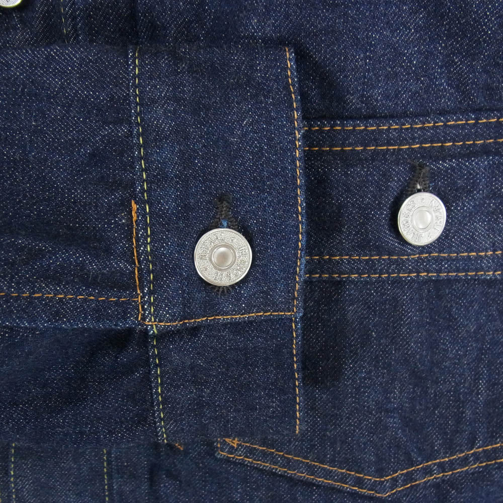 JELADO ジェラード JP94406 55 Denim Jacket 406XX 2nd Type 加工 デニム ジャケット インディゴブルー系 L【新古品】【未使用】【中古】
