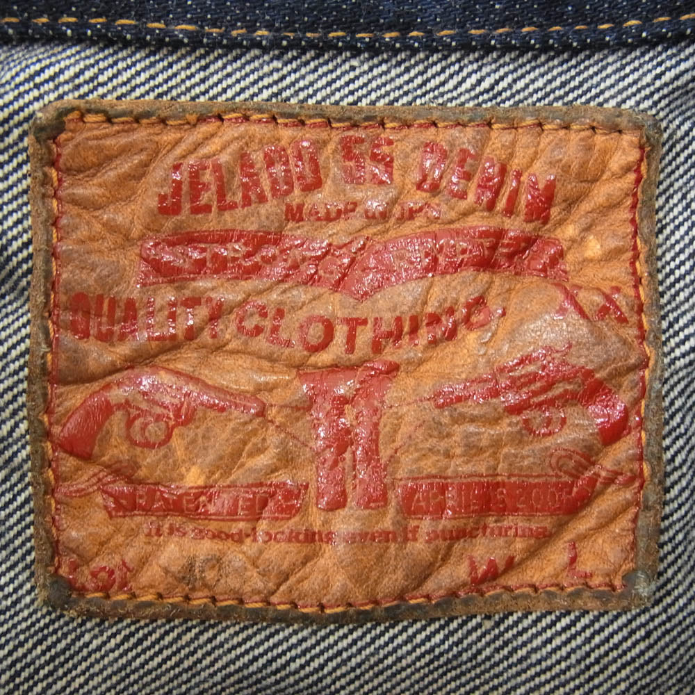 JELADO ジェラード JP94406 55 Denim Jacket 406XX 2nd Type 加工 デニム ジャケット インディゴブルー系 L【新古品】【未使用】【中古】