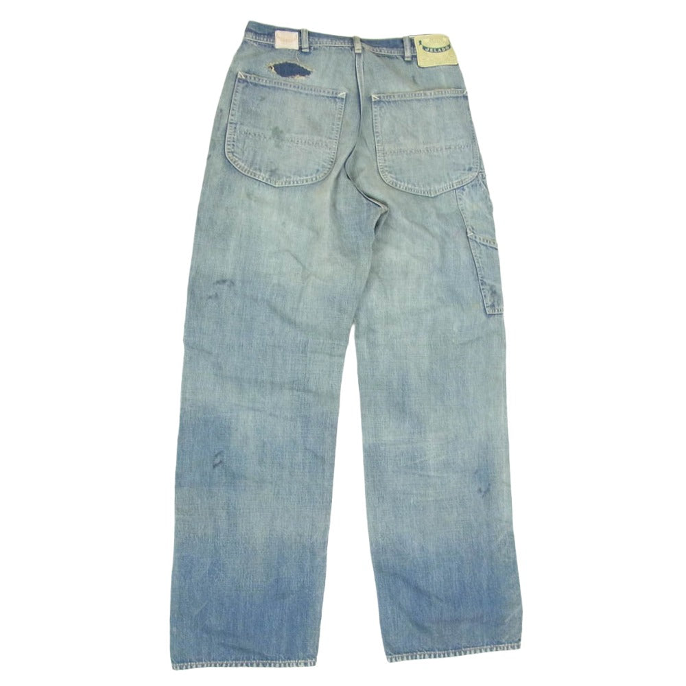 JELADO ジェラード JP21311 311W Painter Pants Vintage Finish ヴィンテージ加工 デニム ペインター パンツ インディゴブルー系 S【新古品】【未使用】【中古】