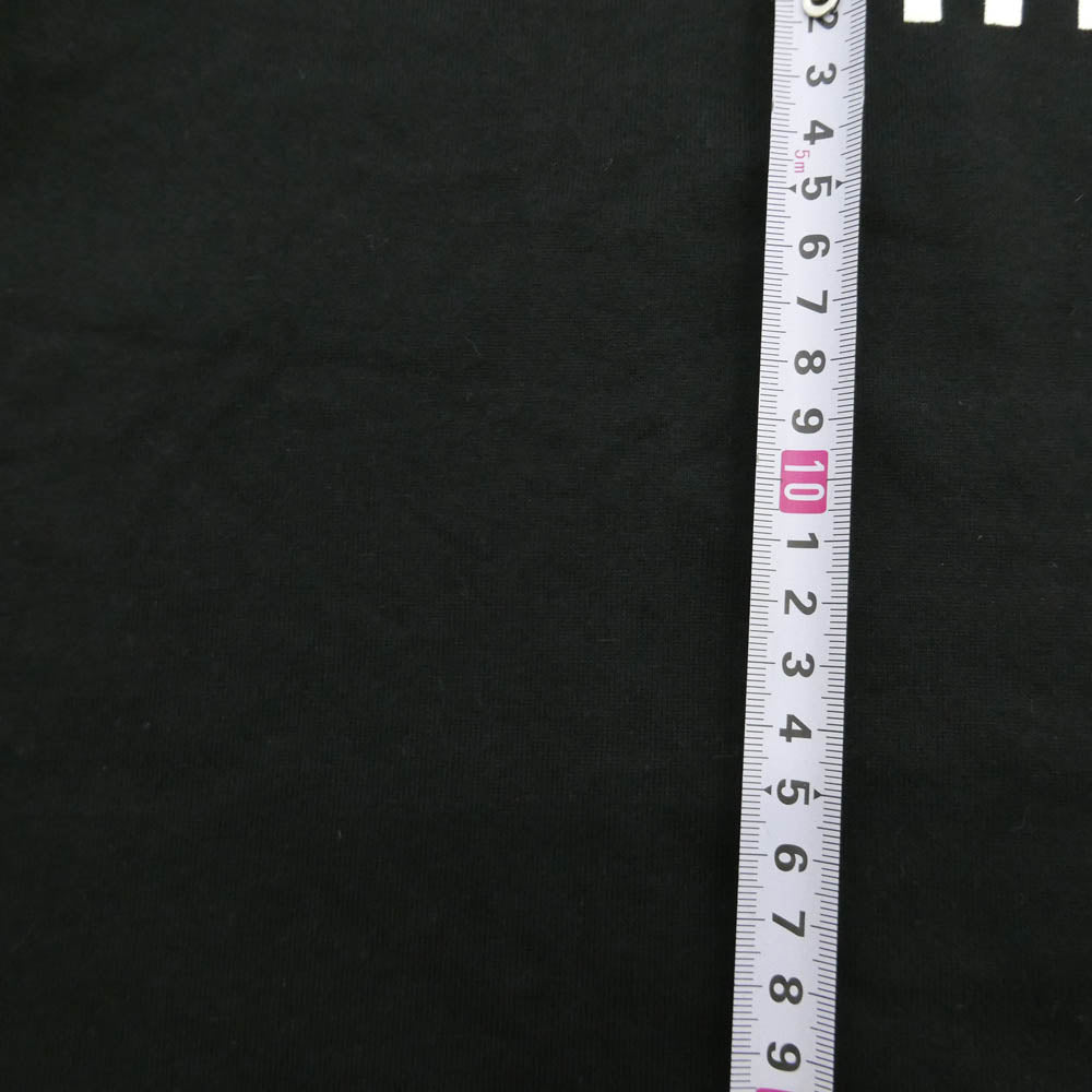 CRIMIE クライミー CR1-02A1-CS17 フロント ロゴ プリント 半袖 Tシャツ カットソー ブラック系 XXL【中古】