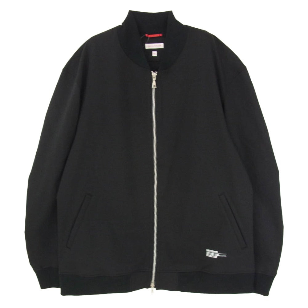 DRESSTERIOR ドレステリア ストレッチポンチ MA-1 ジップアップ ジャケット ブラック系 XL【中古】