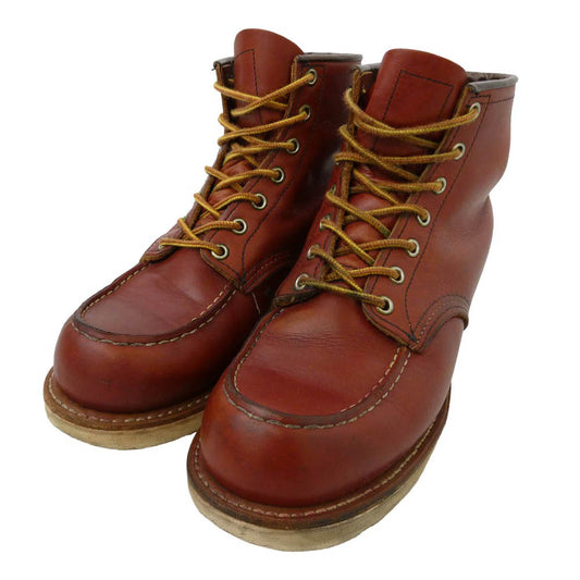 RED WING レッドウィング 8875 6inch CLASSIC MOC TOE モックトゥ ブーツ オロ ラセット ブラウン系 US7.5E【中古】