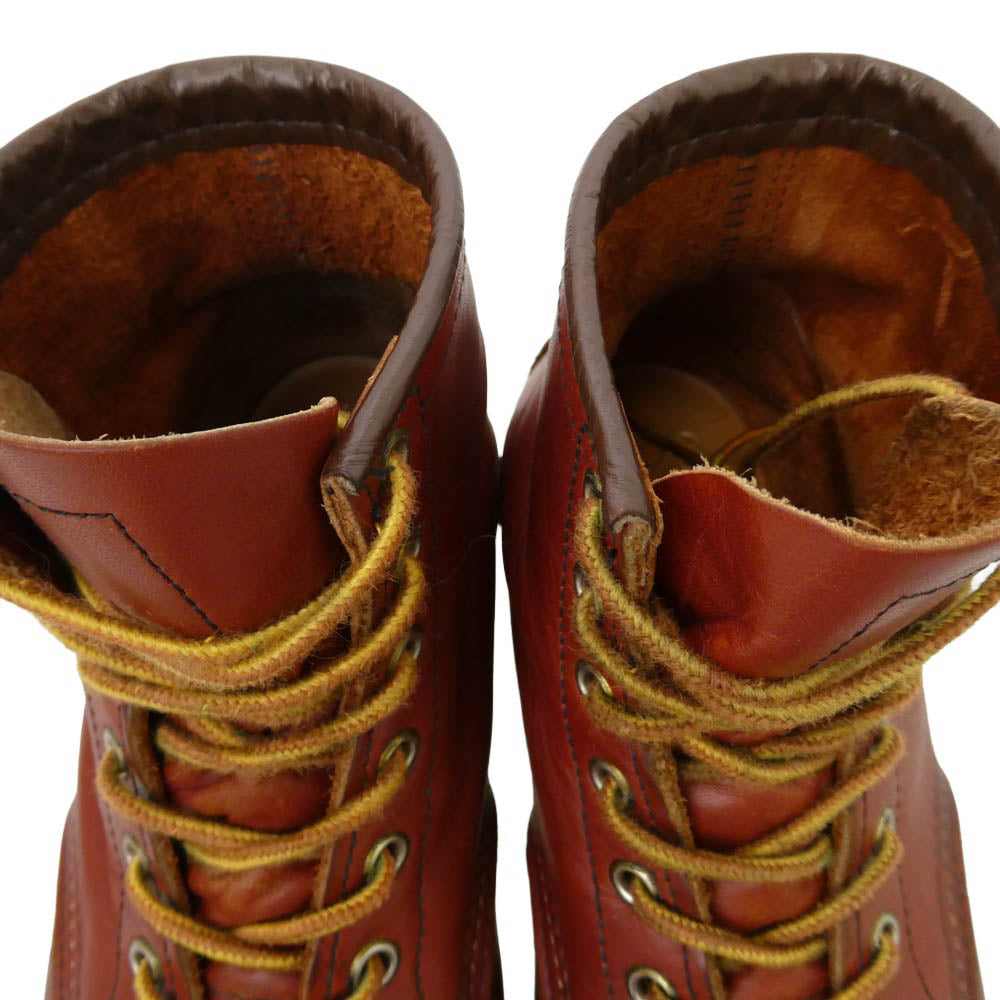 RED WING レッドウィング 8875 6inch CLASSIC MOC TOE モックトゥ ブーツ オロ ラセット ブラウン系 US7.5E【中古】