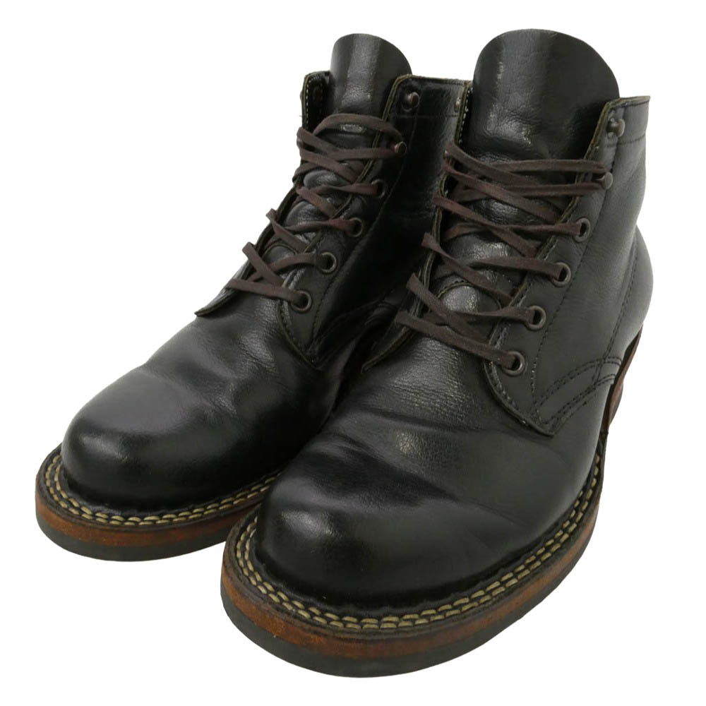 WHITE'S BOOTS ホワイツブーツ 233LL-C SEMI DRESS セミドレス ウォーターバッファロー ブーツ ブラック ブラック系 US7.5E【中古】