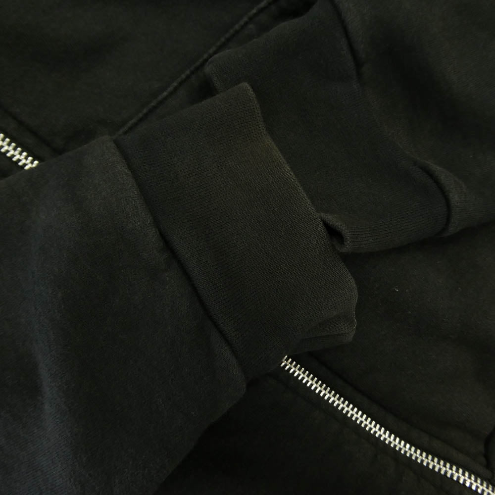 CHROME HEARTS クロムハーツ（原本無） SWTSHRT HD ZIP OSAKA 大阪限定 ホースシュープリント ダガー ジップ パーカー フーディー ブラック系 L【中古】