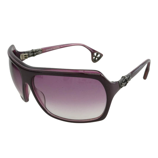 CHROME HEARTS クロムハーツ（原本無） THRUST サングラス アイウェア パープル系【中古】