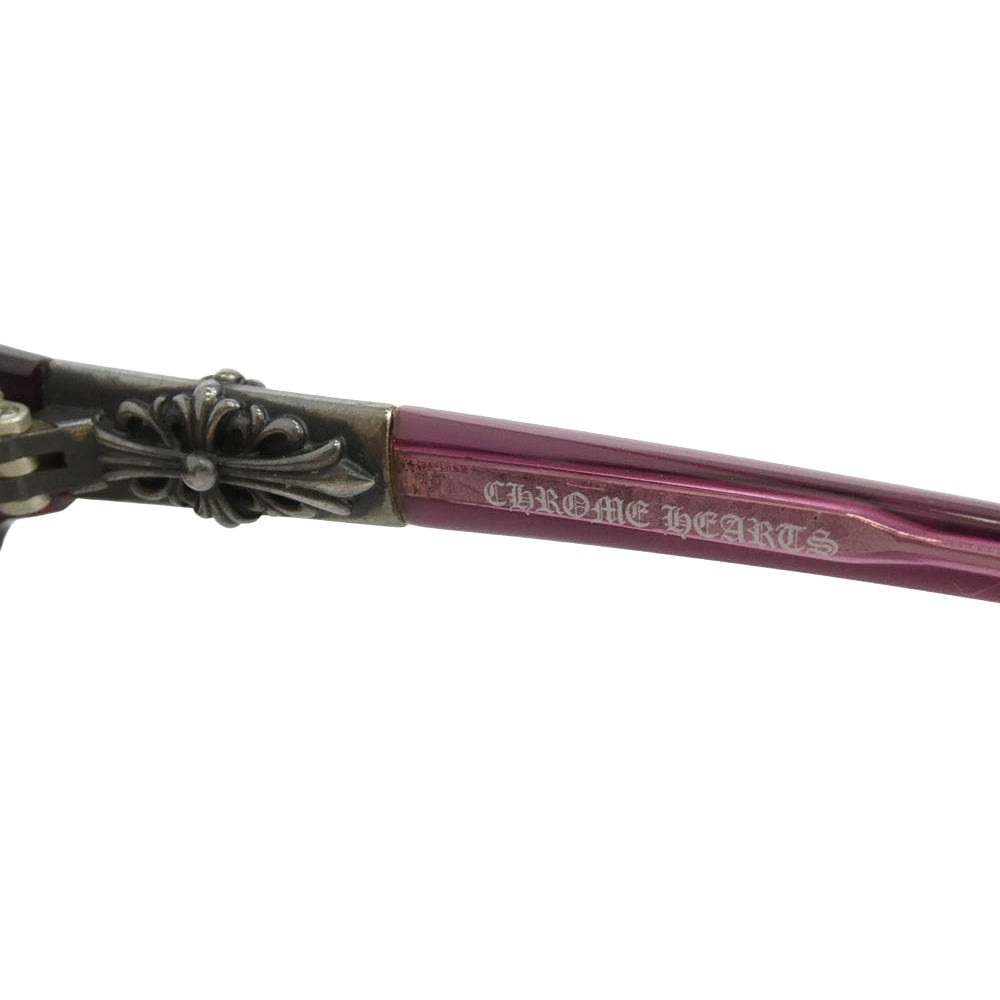 CHROME HEARTS クロムハーツ（原本無） THRUST サングラス アイウェア パープル系【中古】