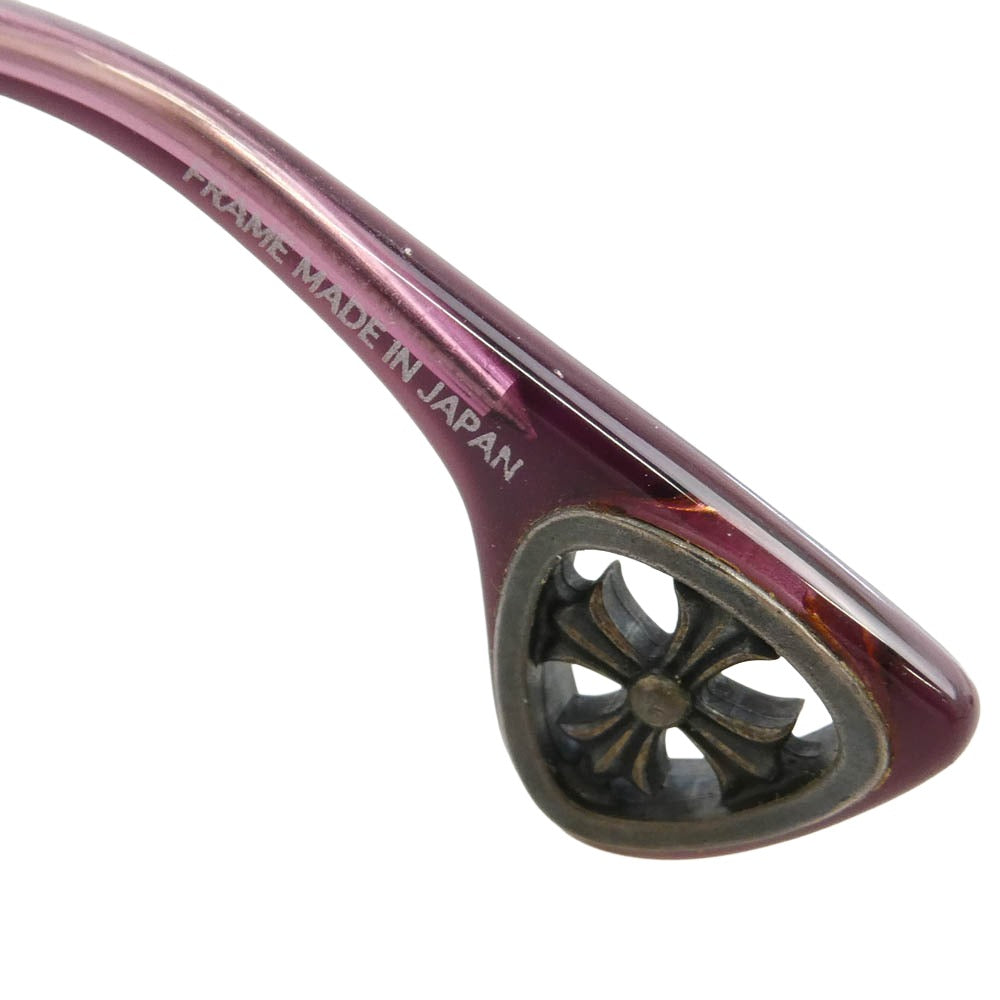 CHROME HEARTS クロムハーツ（原本無） THRUST サングラス アイウェア パープル系【中古】