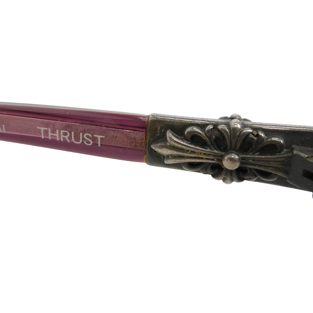CHROME HEARTS クロムハーツ（原本無） THRUST サングラス アイウェア パープル系【中古】