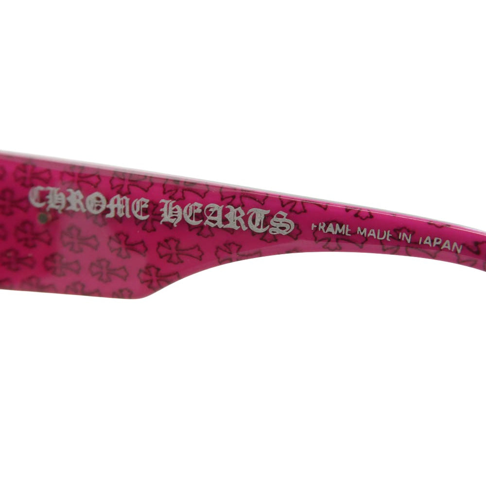 CHROME HEARTS クロムハーツ（原本無） SWEET YOUNG THANG II サングラス アイウェア ブラック系 ピンク系【中古】