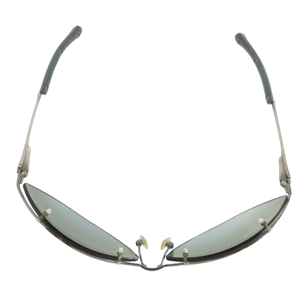 CHROME HEARTS クロムハーツ（原本無） FLAMING フレイミング サングラス アイウェア モスグリーン系【中古】