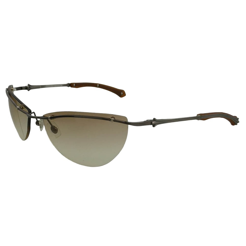 CHROME HEARTS クロムハーツ（原本無） FLAMING フレイミング サングラス アイウェア ブラウン系【中古】