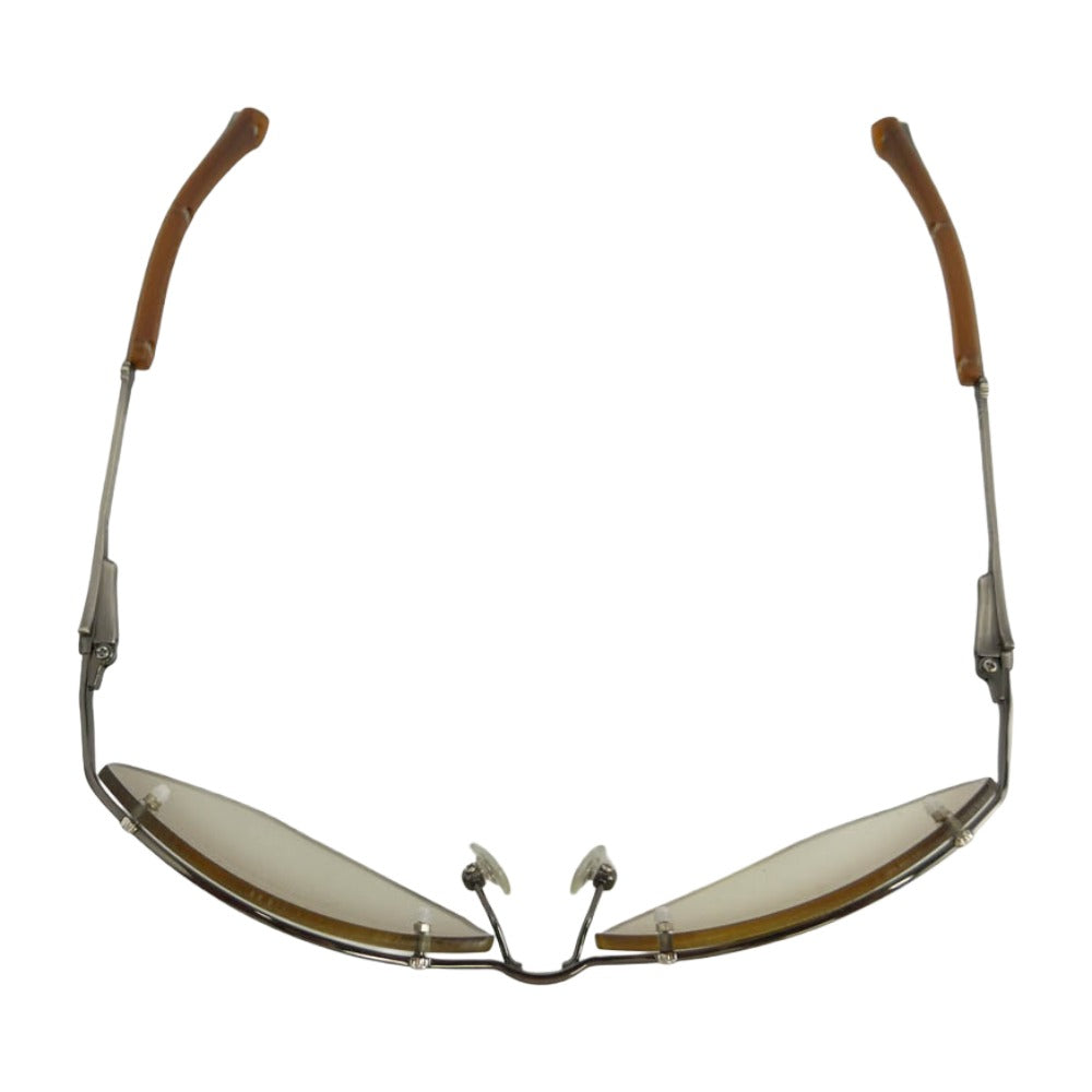 CHROME HEARTS クロムハーツ（原本無） FLAMING フレイミング サングラス アイウェア ブラウン系【中古】