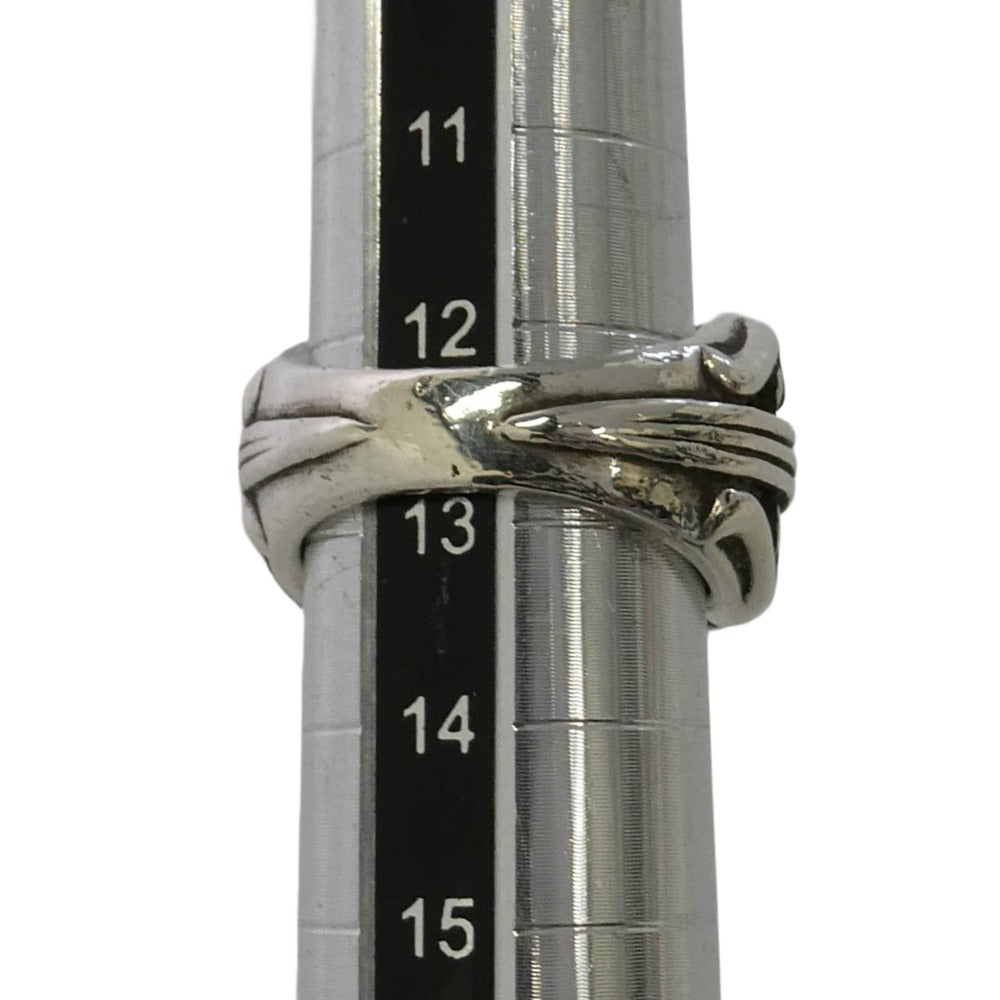 CHROME HEARTS クロムハーツ（原本有） K&T リング シルバー系 約12.5号【中古】