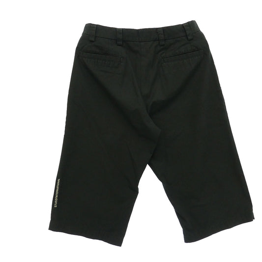STUSSY ステューシー 90s USA製 紺タグ OLD オールド チノ ショーツ ブラック系 31【中古】