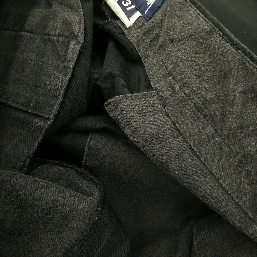 STUSSY ステューシー 90s USA製 紺タグ OLD オールド チノ ショーツ ブラック系 31【中古】