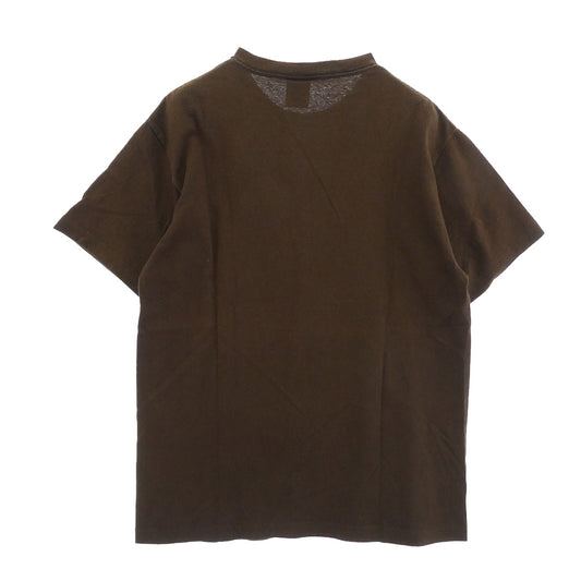 STUSSY ステューシー 00s USA製 紺タグ OLD オールド Ink Splatter tee グラフィック Tシャツ ブラウン系 M【中古】