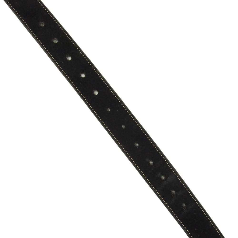 STUSSY ステューシー 90s 00s OLD SUEDE BELT オールド スエード ベルト ブラック系【中古】