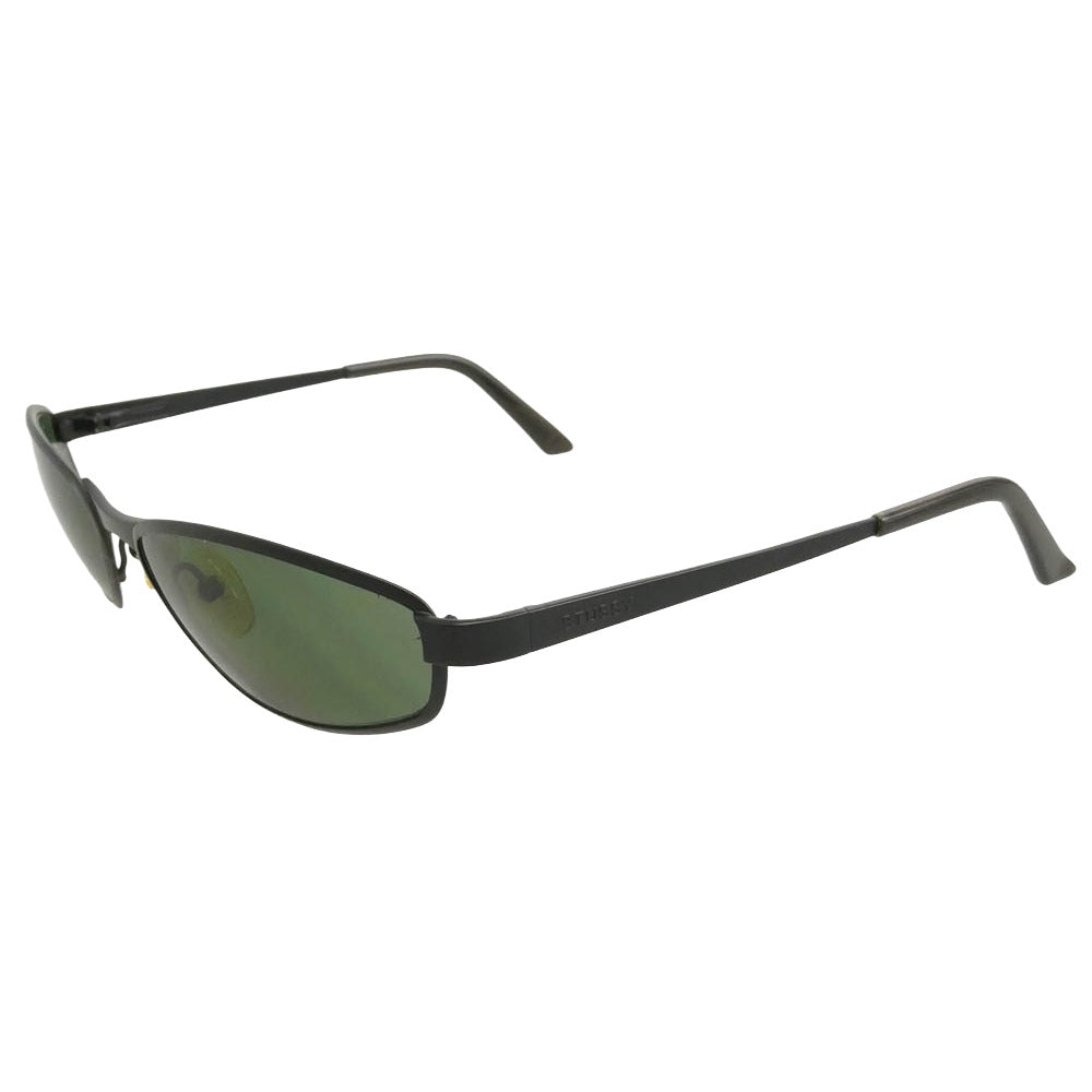 STUSSY ステューシー 90s 00s OLD Hunter-51 Satin Black オールド ハンター サングラス ブラック系【中古】