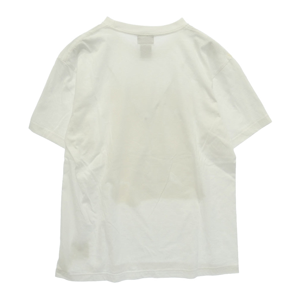 WIND AND SEA ウィンダンシー WDS-C-PRS-25-Q4-CS-07 × PARAPPA x DE LA SOUL パラッパラッパー デラソウル フロント フォトプリント Tシャツ 半袖カットソー ホワイト系 M【中古】