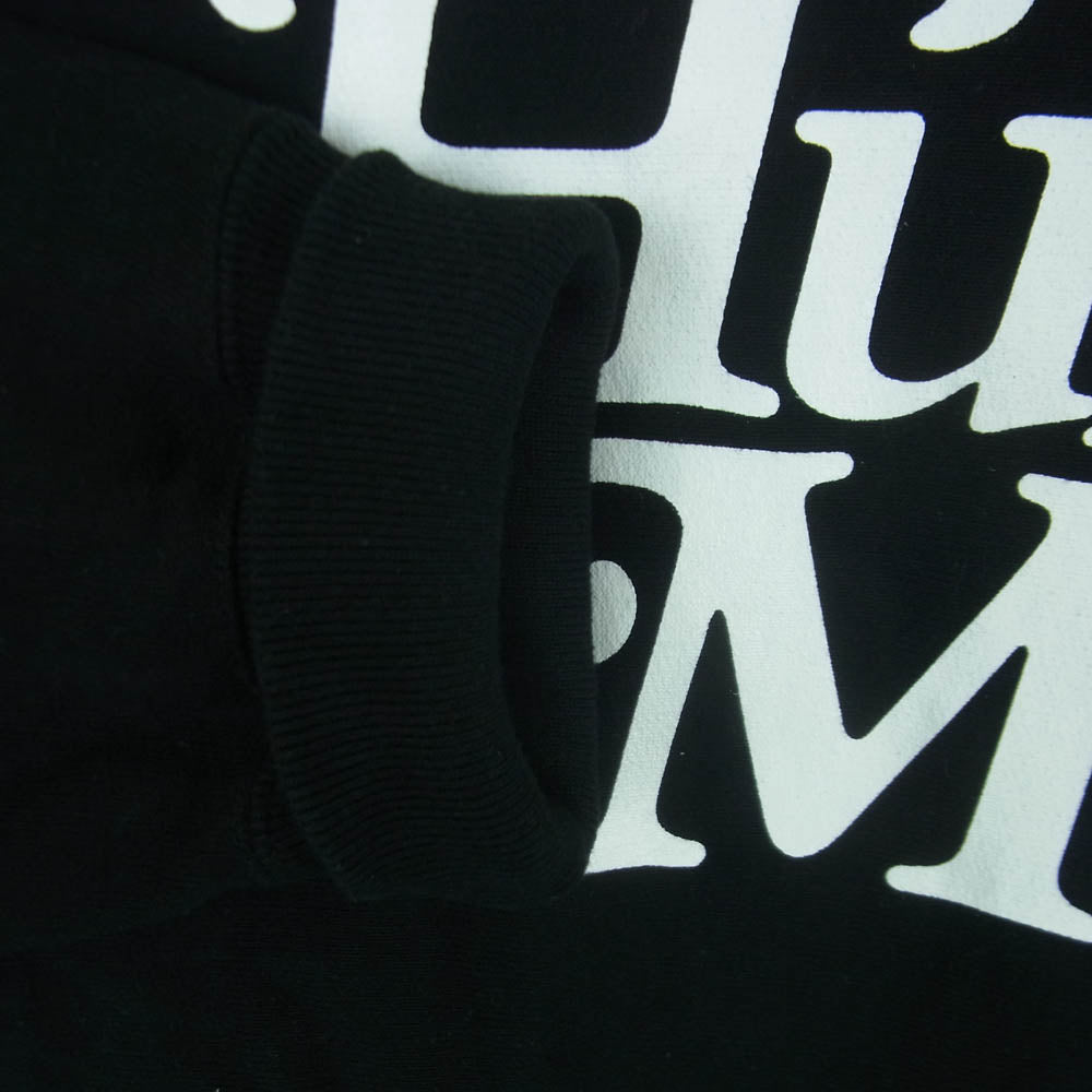 HUMAN MADE ヒューマンメイド Girls Don't Cry ガールズドントクライ 23SS CREW NECK SWEATSHIRT クルーネック スウェットシャツ トレーナー ブラック系 L【中古】