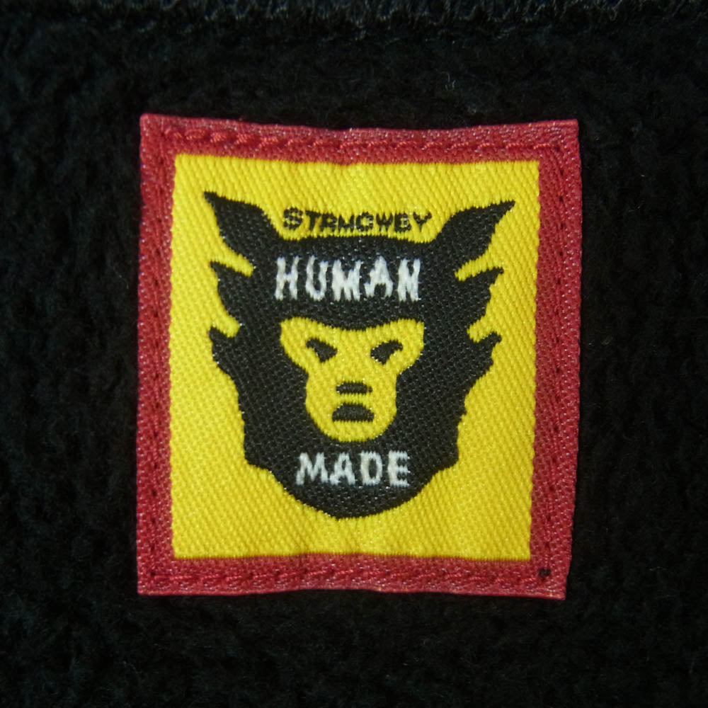 HUMAN MADE ヒューマンメイド Girls Don't Cry ガールズドントクライ 23SS CREW NECK SWEATSHIRT クルーネック スウェットシャツ トレーナー ブラック系 L【中古】