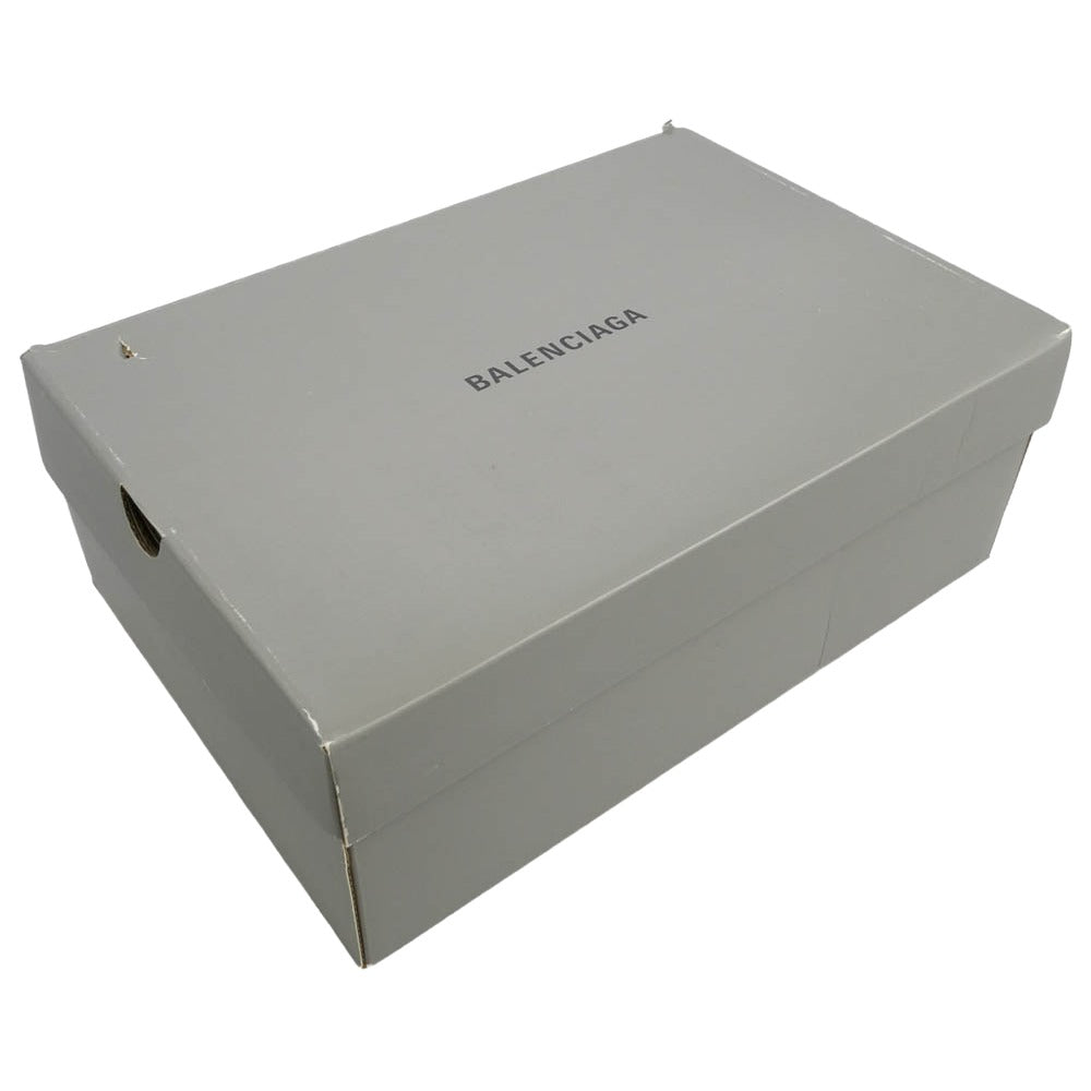 BALENCIAGA バレンシアガ 655954 TRACK SLIDE トラック スライド サンダル ブラック系 27.5【美品】【中古】