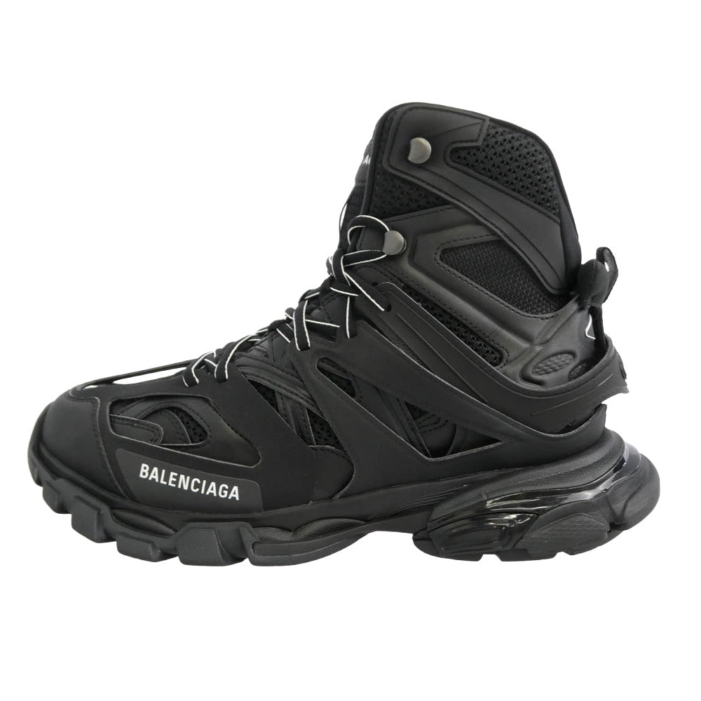 BALENCIAGA バレンシアガ 654867 TRACK HIKE トラック ハイカット スニーカー ブラック系 28.5【極上美品】【中古】