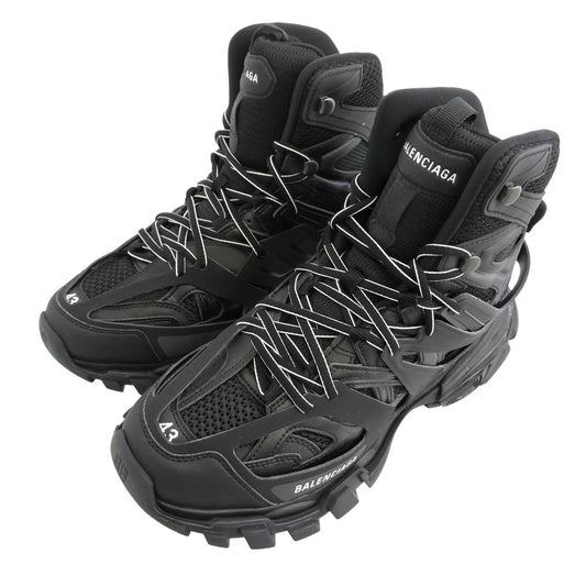 BALENCIAGA バレンシアガ 654867 TRACK HIKE トラック ハイカット スニーカー ブラック系 28.5【極上美品】【中古】