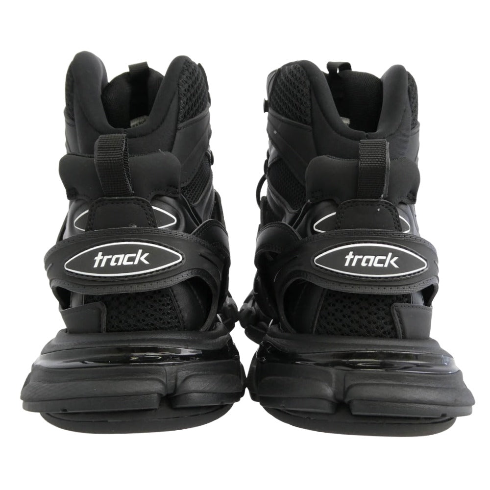 BALENCIAGA バレンシアガ 654867 TRACK HIKE トラック ハイカット スニーカー ブラック系 28.5【極上美品】【中古】