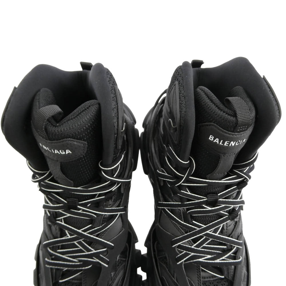 BALENCIAGA バレンシアガ 654867 TRACK HIKE トラック ハイカット スニーカー ブラック系 28.5【極上美品】【中古】